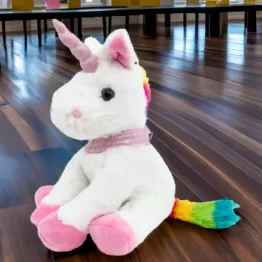 BRUBAKER Regenbogen Einhorn 21cm - Kuscheltier für Kinder