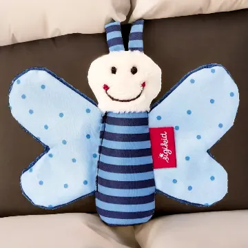 Greifling Schmetterling Blau Babyspielzeug - sigikid 41180