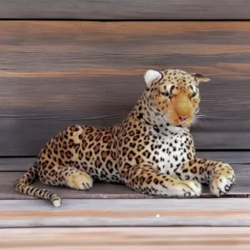 Leopard XXL Raubkatzen-Kuscheltier Stofftier Plüschtier 110cm