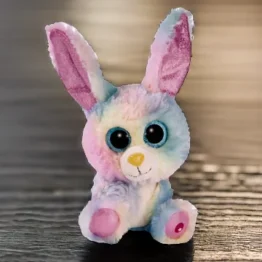 NICI Glubschis Rainbow Candy – Kuschelhase mit großen Augen