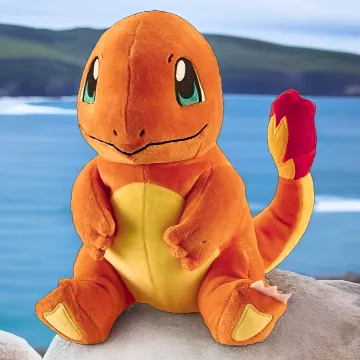 Pokémon Charmander Sitzend 20cm Stofftier Kuscheltier Plüschtier