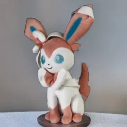 Pokémon Kuscheltier Sylveon Feelinara 20cm Pokemon Plüschtier