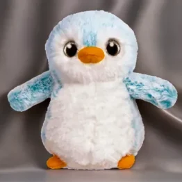 Pompom Pinguin Plüschtier blau 15cm - Aurora World 73888