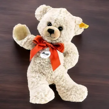 Schlenker-Teddybär Lilly mit roter Schleife 28cm - Steiff 111556