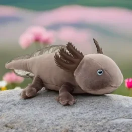 Uni-Toys Axolotl braun-grau 32cm – Dein flauschiger Begleiter!