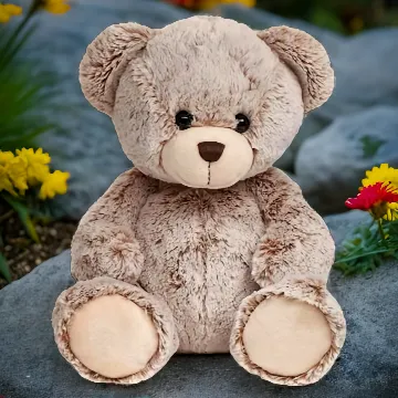 Uni-Toys Teddybär superweich hellbraun 24cm