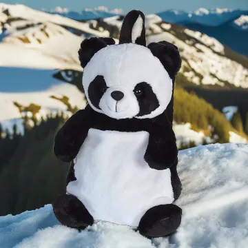 Wild Republic Panda Plüschtier Kuscheltier Rucksack
