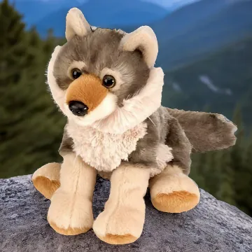 Wild Republic Plüsch Wolf Kuscheltier 20cm Cuddlekins