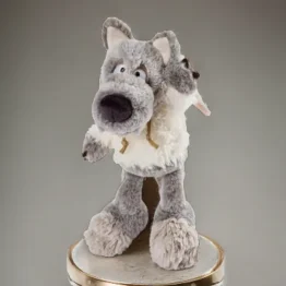 Wolf Ulvy Kuscheltier Grau/Weiß 25cm - NICI 47080