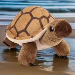 Zappi Co Kuschelige Schildkröte - Perfektes Plüschtier für Kinder